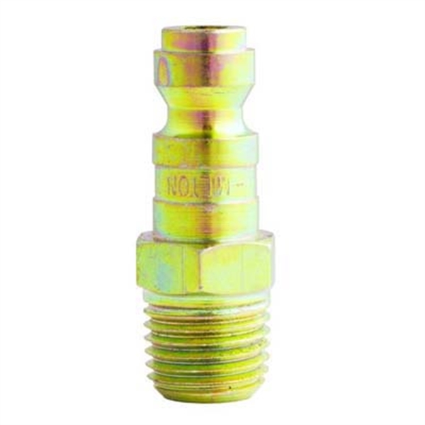 Milton Industries 1/4" Male Plug T-Style 783BK